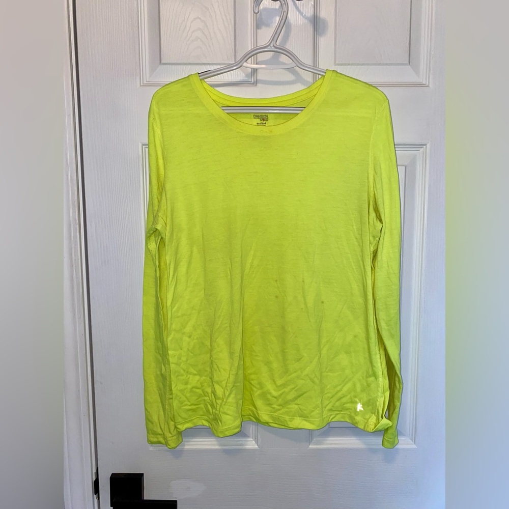 Danskin Now Active Women’s XL Long Sleeve Neon